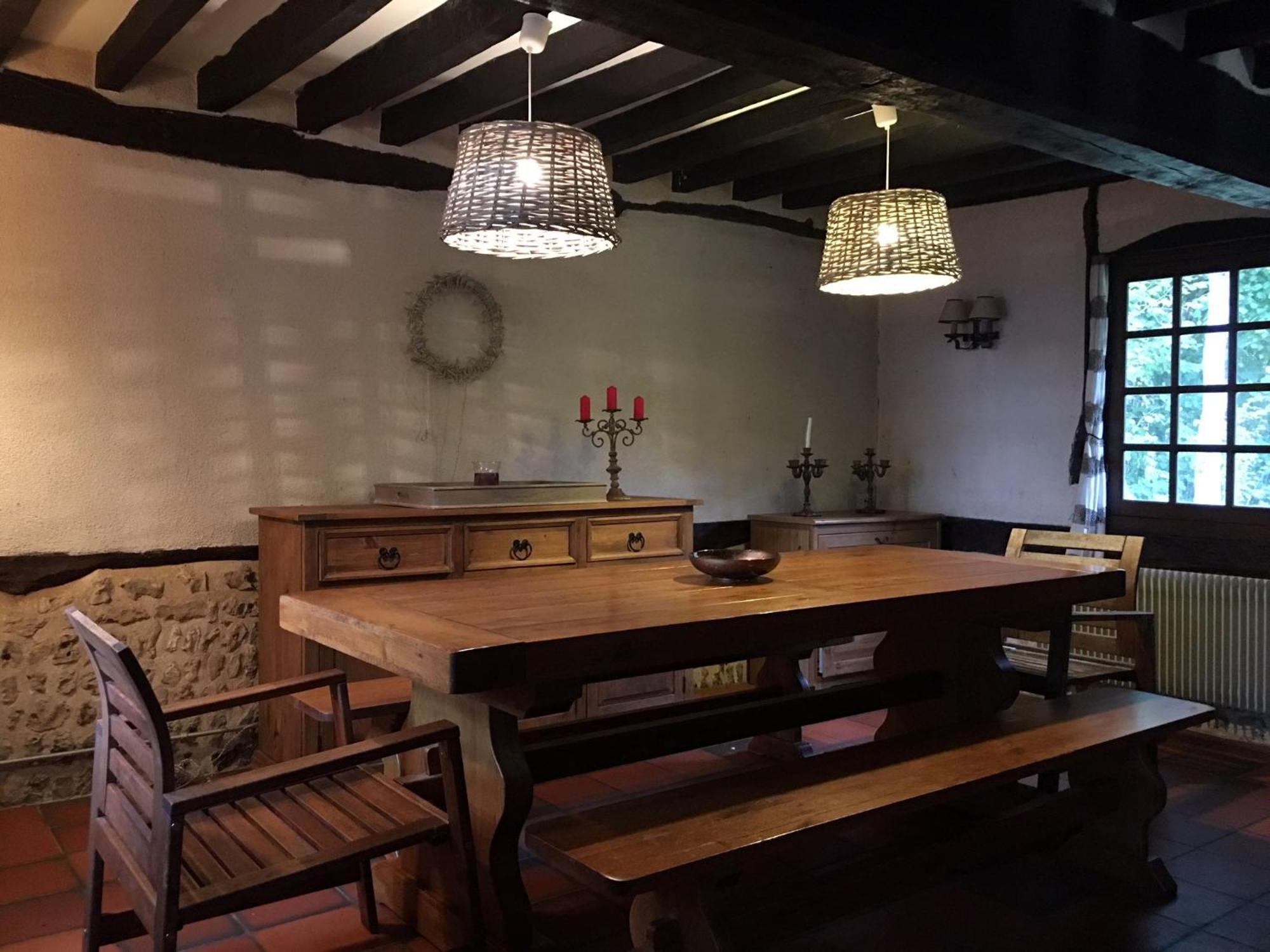 Saint-Philbert-sur-Risle Chaumiere Familiale Weekend & Vacances Paisible מראה חיצוני תמונה